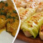 Dušenie plnenej kapusty vo vode alebo kyslej smotane je doba